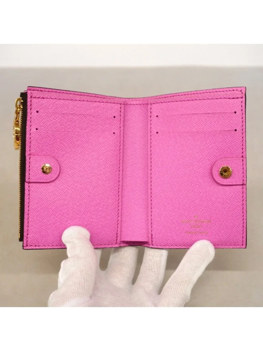 Louis Vuitton Wallet Monogram Portefeuille Lisa Rose Lolipop